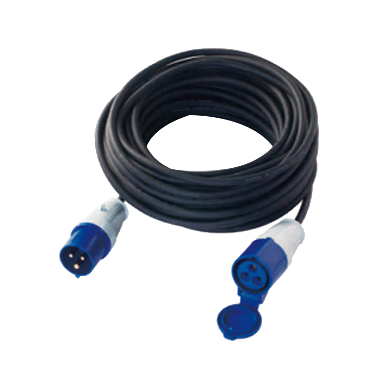 EZ53/GP51+H05RR-F 3G*2.5mm²  CEE 16A/230V extension cord with socket and plug