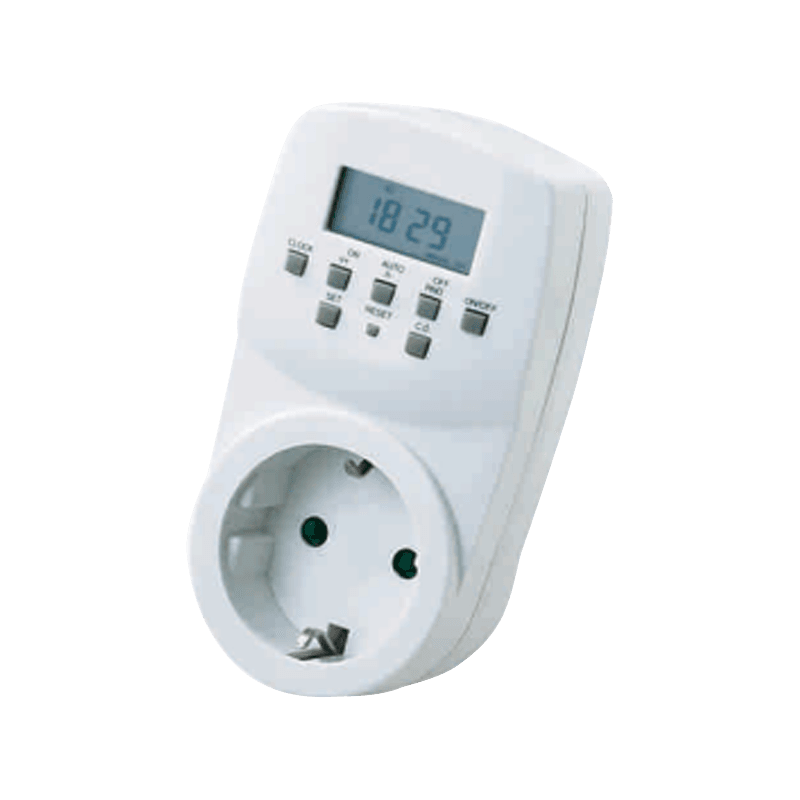 TS-ED201-16 Mini indoor digital weekly timer socket