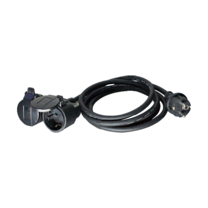 SY-11/SY-CZ-34+H07RN-F 3G*1.5mm²  Schuko rubber outdoor extension cord