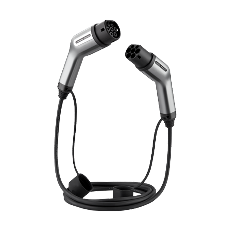 Mode 3 EV charging cable for conductive charging of electric vehicles